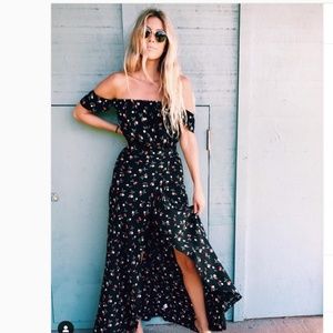 Flynn Skye Bella Maxi Dress in Cherry Blossom
